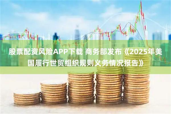 股票配资风险APP下载 商务部发布《2025年美国履行世贸组织规则义务情况报告》